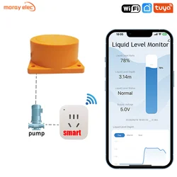 ME201WCS Smart Socket Long Distance Check Water Usage Meter Wifi For villa Apartments Remote Tank Monitor Water Tank Sensor