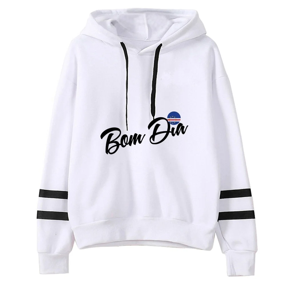 Cabo Verde hoodie sweatshirt fashion tops y2k 2000s sudadera mujer harajuku Female Aesthetic