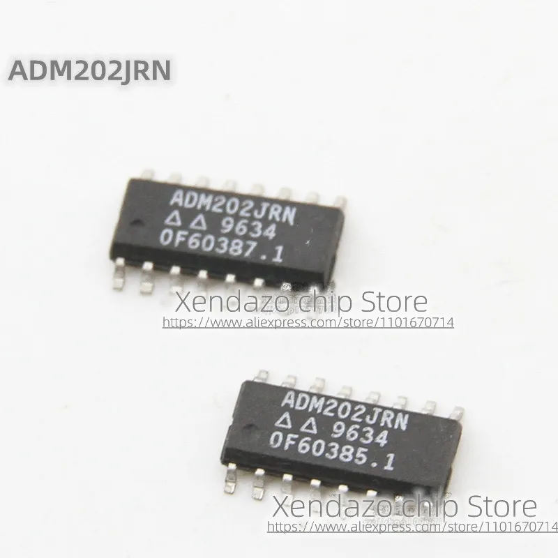 5pcs/lot ADM202JRNZ ADM202JRN ADM202J SOP16 package Driver / receiver chip