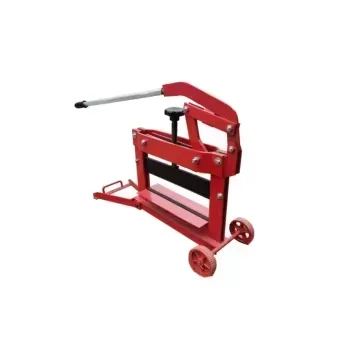 Portable Manual Brick Cutter Machine Ready Stock Replacement Parts Interlocking Concrete Cutting
