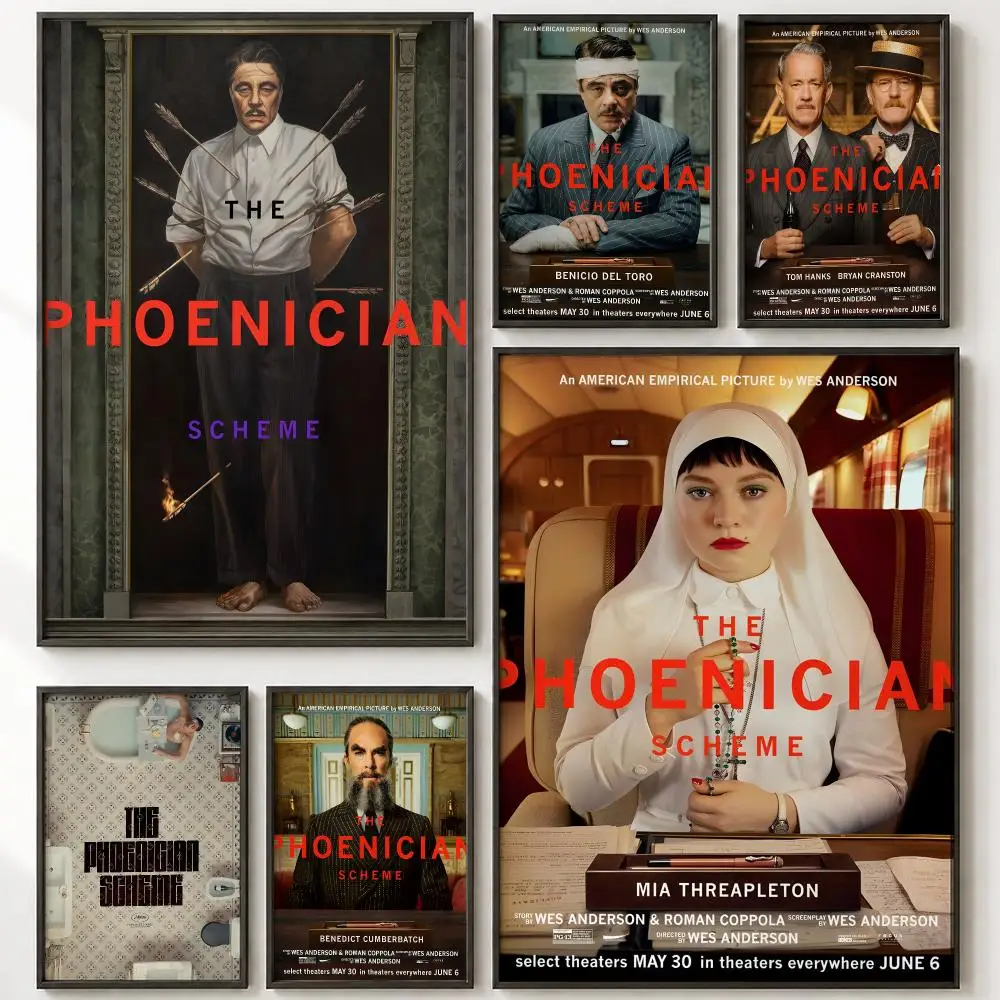 The Phoenician Scheme Poster HD poster wall art self-stick no-residue for home cafe office great gift