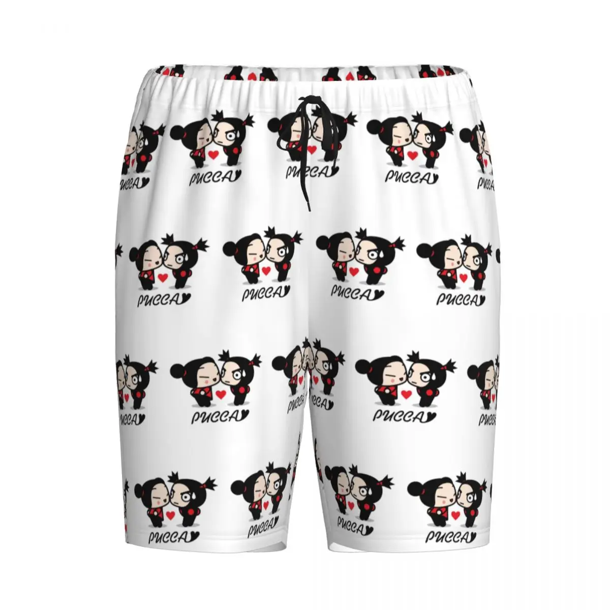 

Custom Pucca Shorts Sleeping Pants Men Pajama Pants Lounge Sleep Sleepwear Bottoms