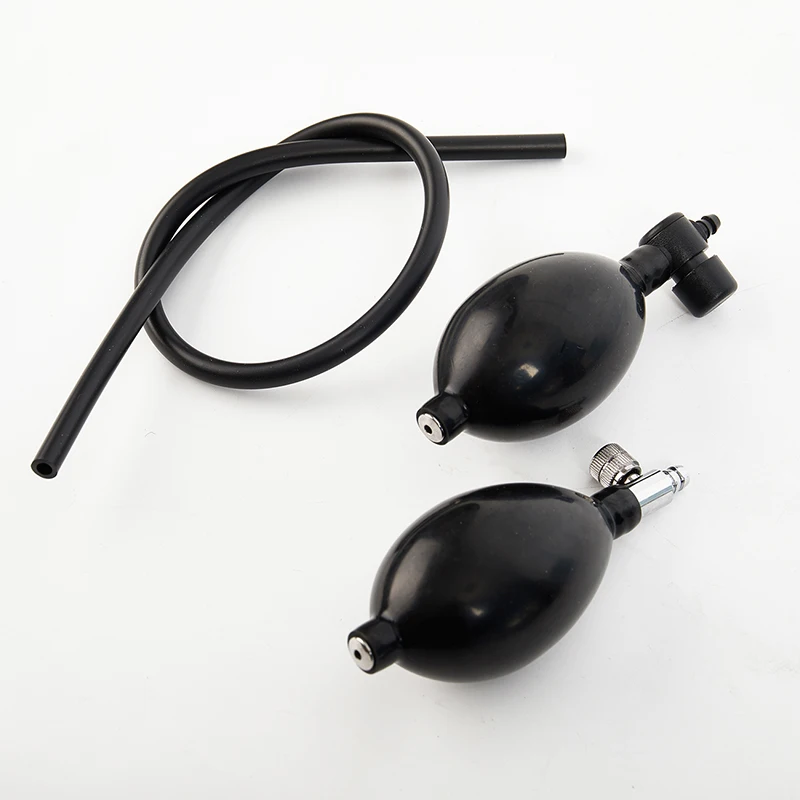 【2Pcs Inflator Bulb Air Pump For Sphygmomanometer Blood Pressure Monitor With Twist】