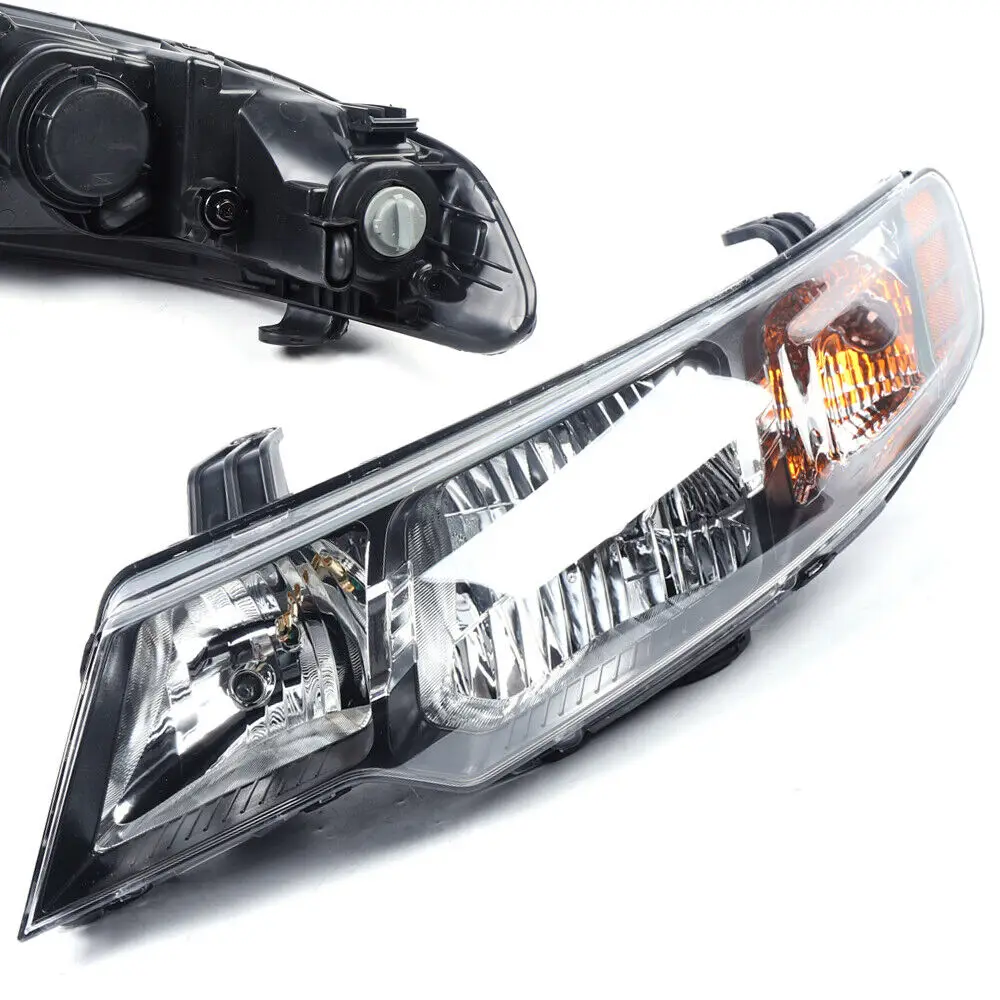 For Kia Forte 2010 2011 2012 2013 Halogen Headlight Assembly Driver Side Lamp