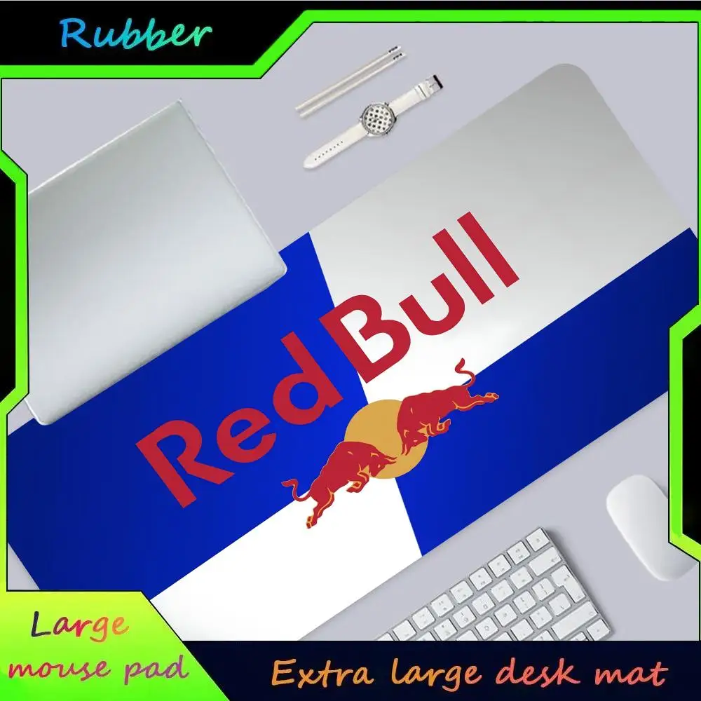 r-Red-d b-Bul-ll  MINISO Mouse Pad Hot Large Game Mause Pads XL Lock Edge Size for Gamee Give gifts daughter boy brother friend