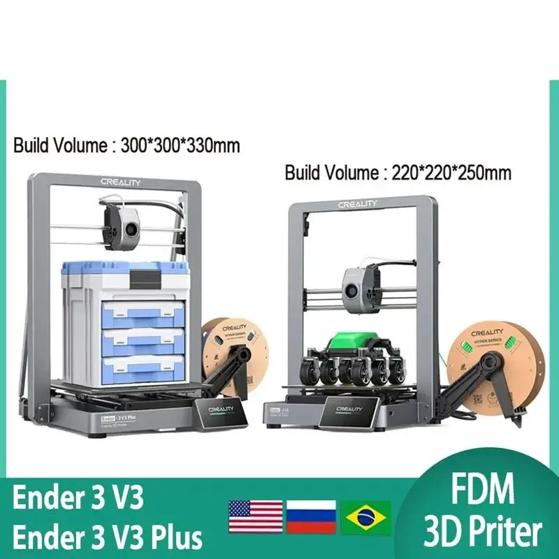 To Ender-3 V3 Plus CoreXZ 3D Printer Fast Stable 600mm/S Speed For Creality Ender 3 V3 3D Printer Top-notch Extruder Kit