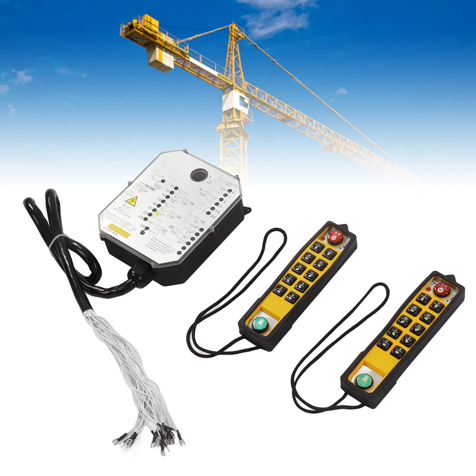 رافعة لاسلكية للتحكم عن بعد ضد السقوط مقاومة للماء رافعة كهربائية للتحكم عن بعد للرافعة اللاسلكية للتحكم عن بعد