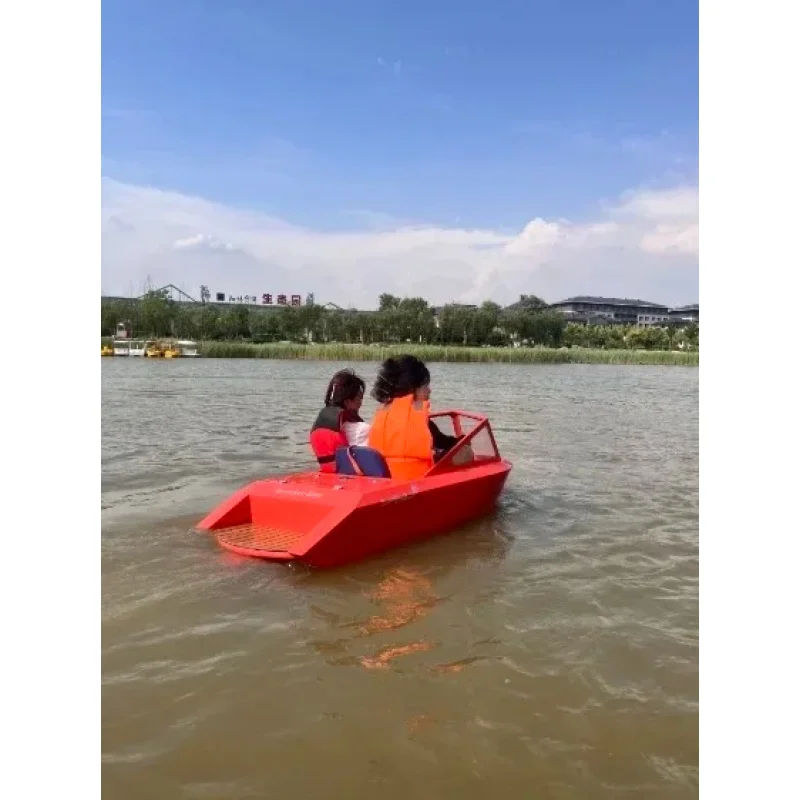 Customized Mini Boat Fast Speed Small Jet Lake Ocean for Outdoor Electric Water Play Equipment