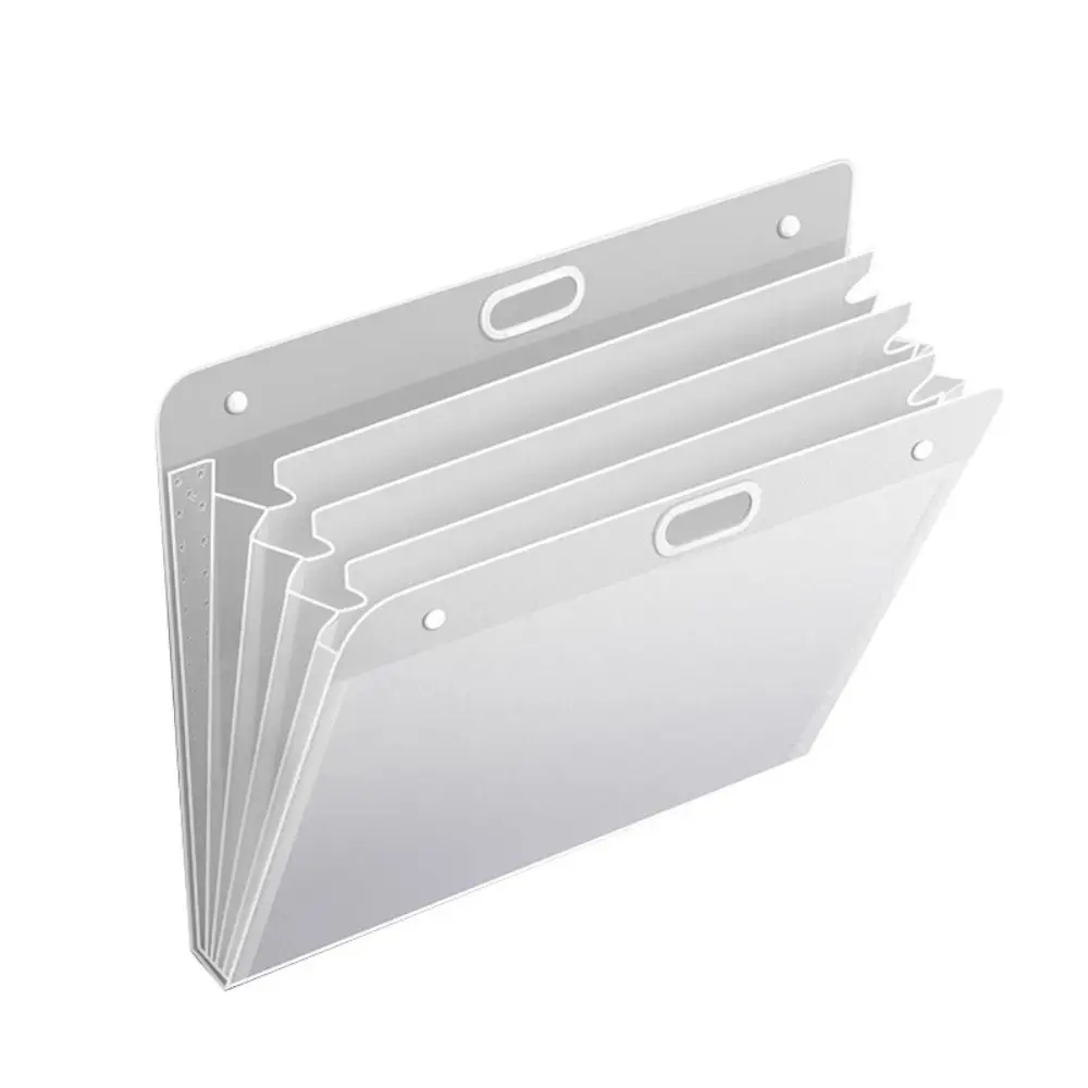 

Transparent A2/A3/A4 File Folder Four Layers Waterproof Picture Album Portable 4K/8K/16K Painting Paper Storage Bag Student Gift