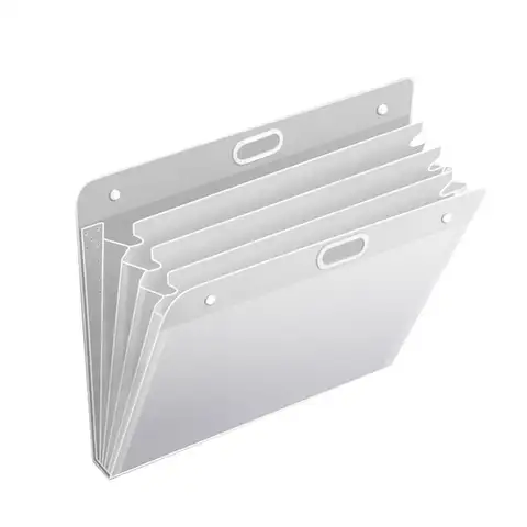 Transparent A2/A3/A4 File Folder Four Layers Waterproof Picture Album Portable 4K/8K/16K Painting Paper Storage Bag Student Gift
