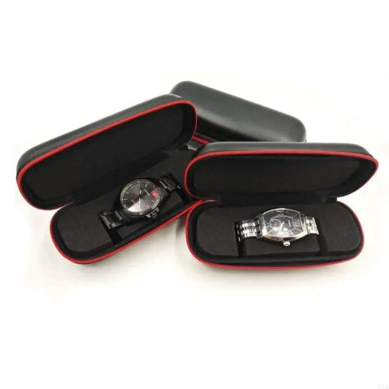 77HE Watch Storage Box Portable Vintage Watch Box Watch for Case Watch Holder