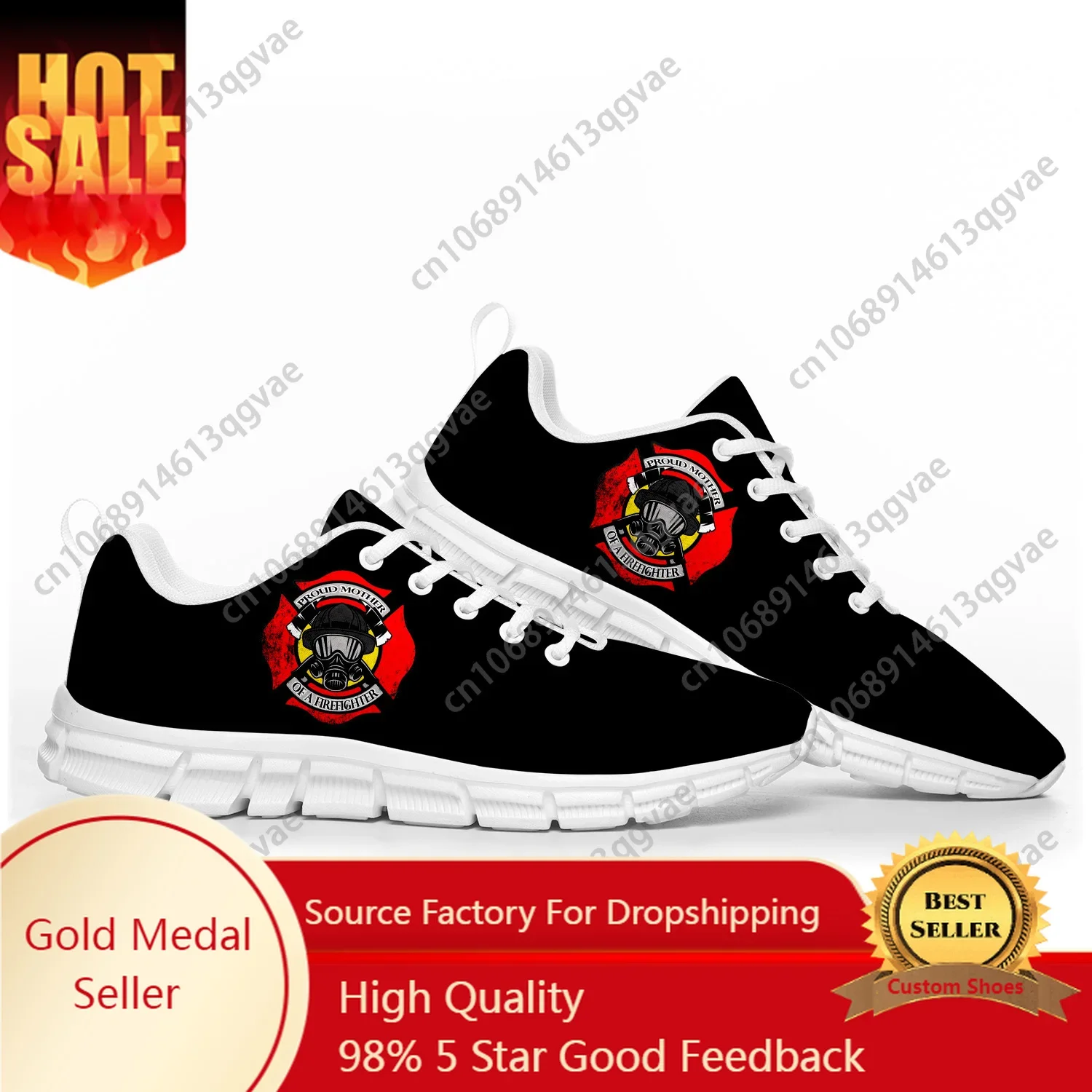 

Firefighter House Fire Rescue Sports Shoes Mens Womens Customized Sneakers Shoe High Quality Couple Shoes