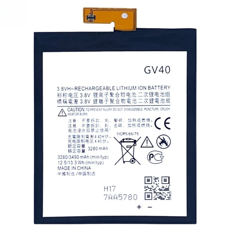 GV40 High Quality Phone Battery 3.8V 3490mAh For Motorola Moto Z Droid Force/Z Force XT1650 XT1650-01 XT1650-05 Brand New