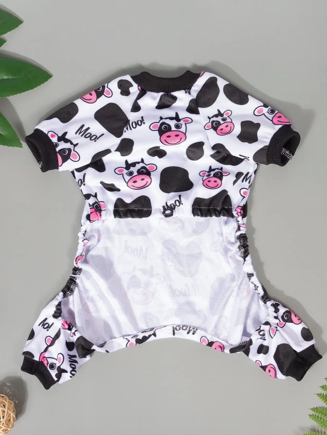 U Pick Fashion Hondenpyjama Polyester Pyjama voor Mannelijke Hond Vrouwelijke Hond Populaire Dierenkleding Hond Onesies Print Hondenpyjama