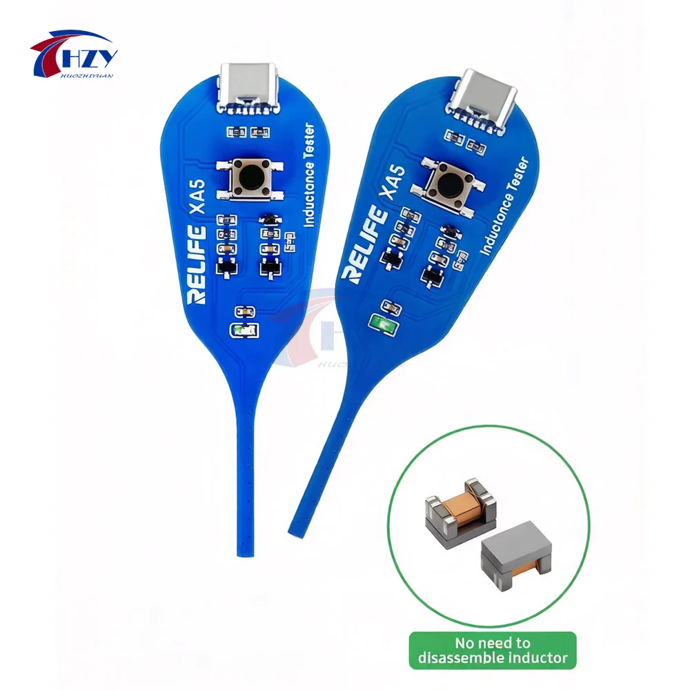 

RELIFE XA5 Inductance Tester for Phones PCB Motherboard Repair Diagnostics Tool Electromagnetic Non-Contact Fault Detection