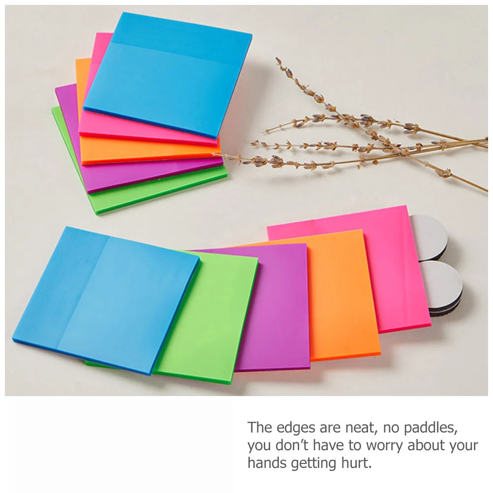 5Pcs 컬러 메모 패드 휴대용 소형 자체 접착 메모 스티커 학교 사무실 포스트 노트 포스트 패드