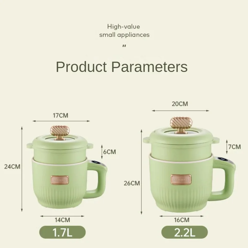 220Vの電気鍋,家庭用の小さな多機能鍋,キッチン用の家電製品