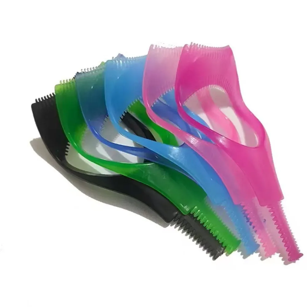 3-in-1-Mascara-Applikator-Vorlage mit Wimpernzange, Schutz und Etui, Eyeliner-Halter, Wimpernhilfe, Augenbrauen-Zeichenwerkzeug