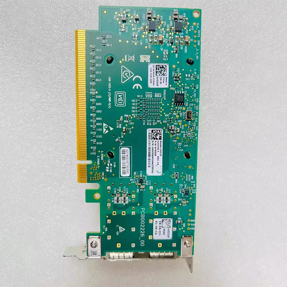 

Для DELL MCX4121A 10/25G двойные электрические порты 0V5DG9 MCX512F-ACAT