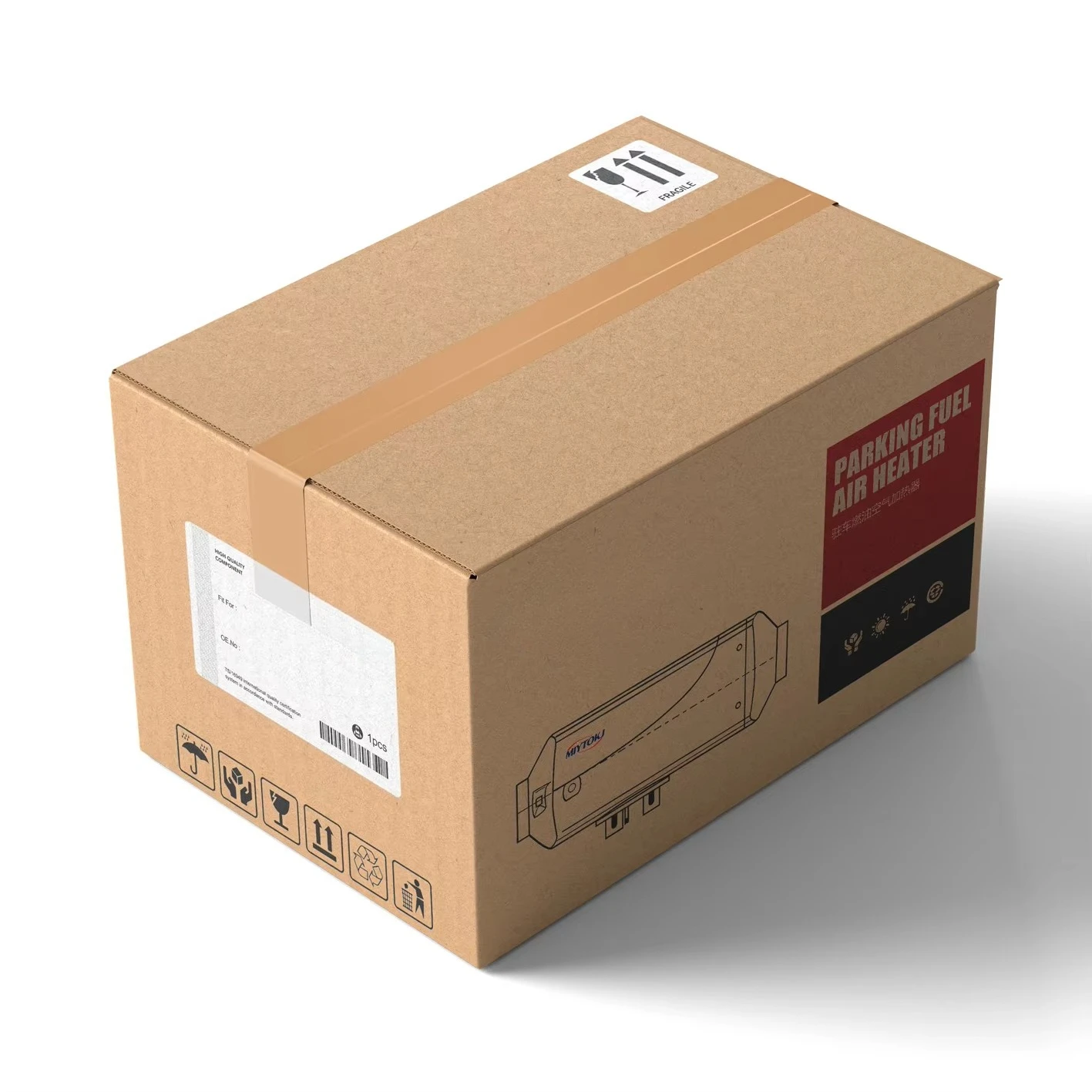 عالية الجودة 12 فولت سقف علوي شاحنة النوم العربة Minivans متنقل قارب Rv قافلة مكيف الهواء #6