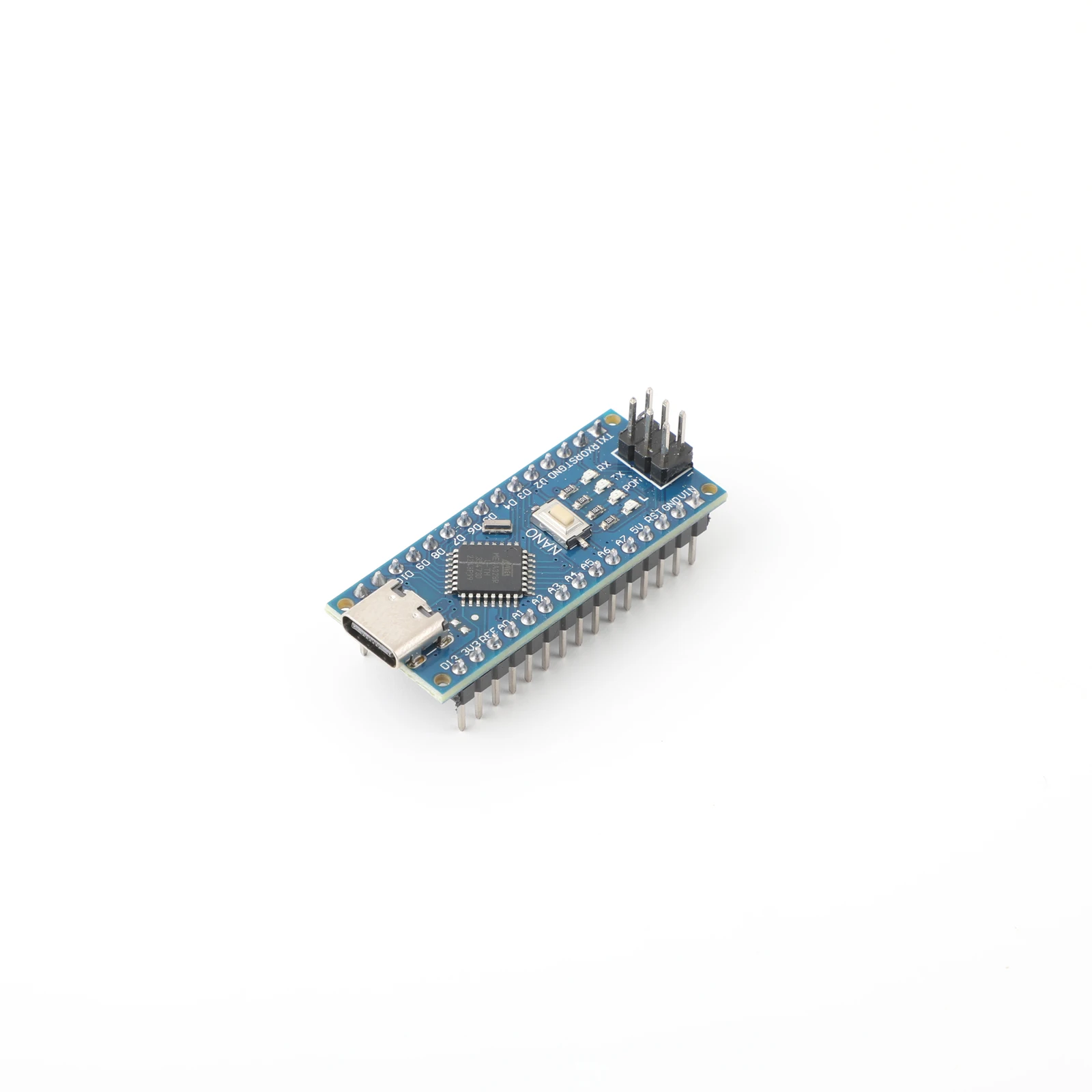 Para placa de desarrollo Arduino Nano V3.0 microcontrolador 328P/328PB programación IoT puerto tipo C/Mini puerto