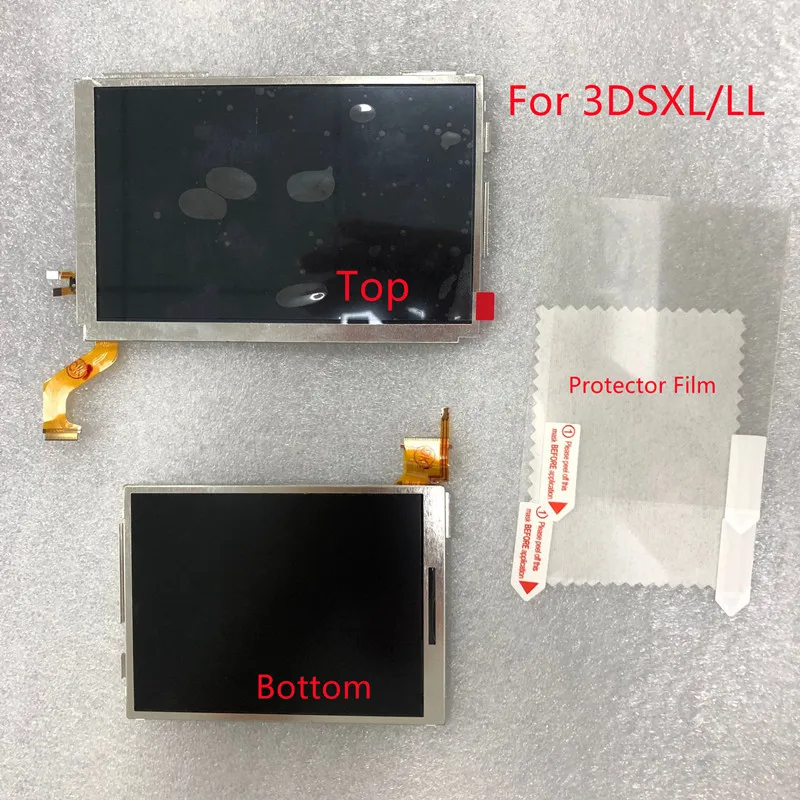 شاشة LCD محول الأرقام شاشة تعمل باللمس ، الزجاج ، حجم الكاميرا المرن ، أعلى ، العلوي ، السفلي ، أسفل ، نينيتنتندان 3DSXL ، 3DSLL ، الأصلي ، الجديد