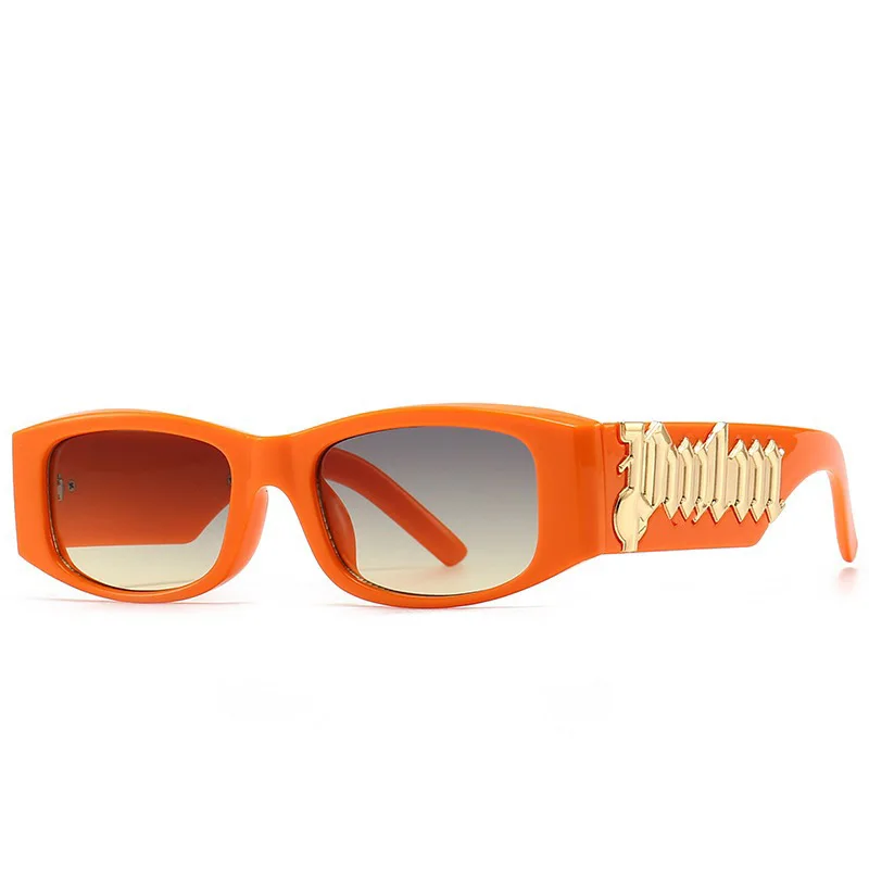 New Fashion Designer Brand Women's Sunglasses Square Compound Men's Sunglasses Essential for Street Photography, Simple Lines