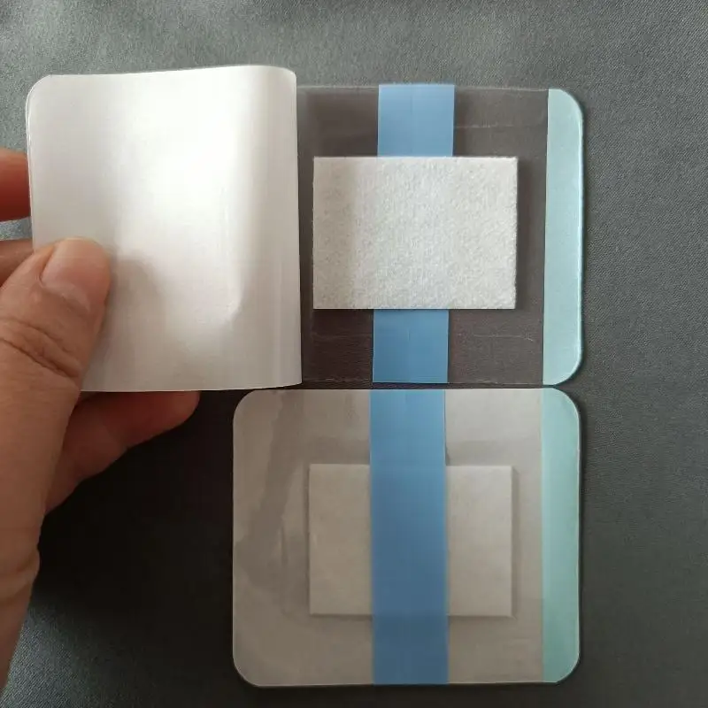 50 Stück wasserdichte Wundverband-Pflaster ohne Rückstände mit transparenter Fixierfolie – Detail 10