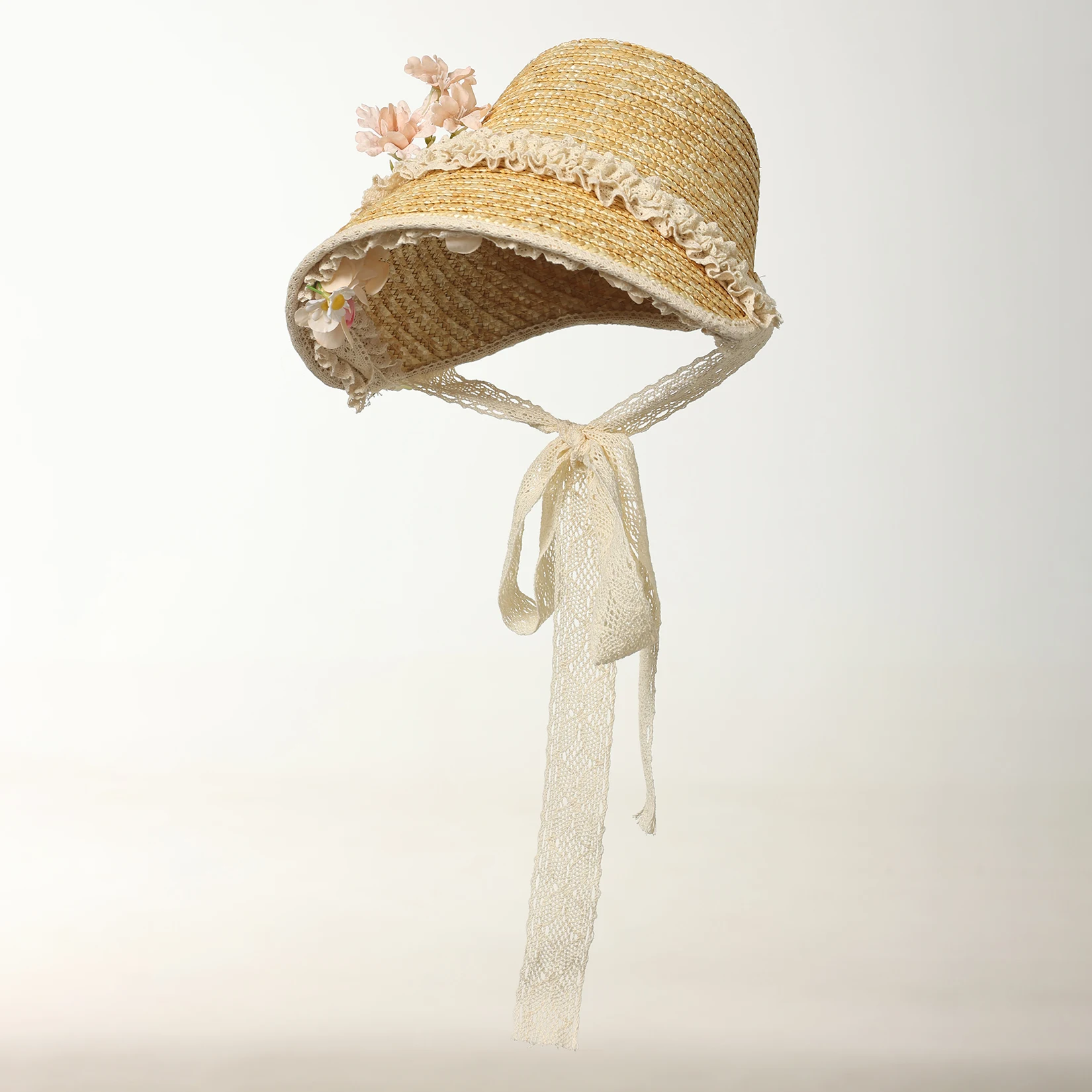 로코코 빈티지 빅토리아 시대 밀짚 보닛 모자 파티 코스 - Women'S Victorian Accessories 리뷰 및 가격
