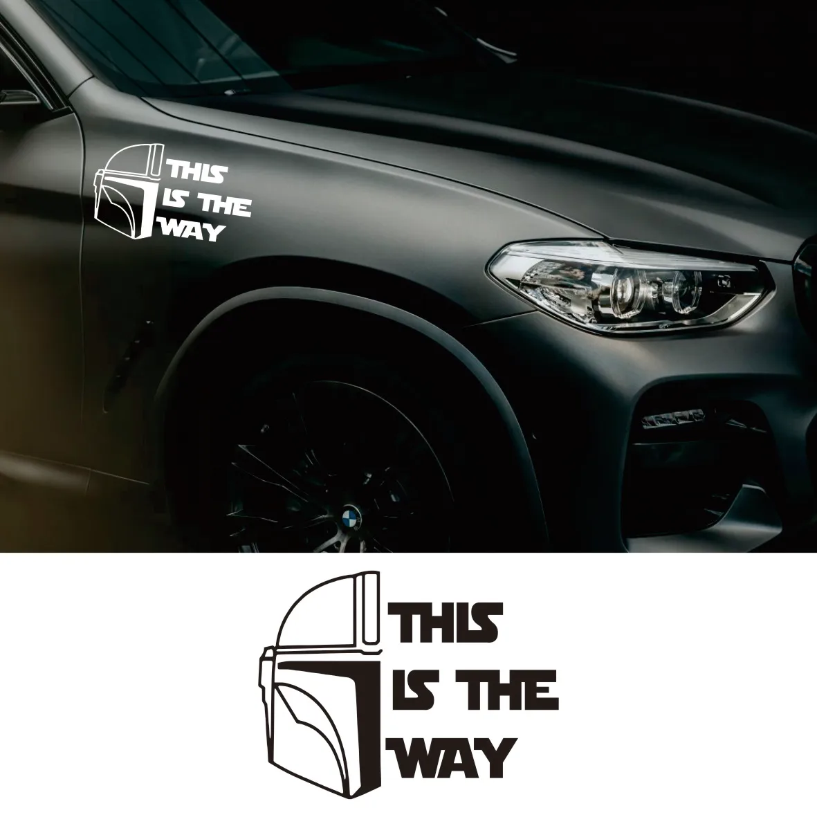 

Personalized Car Stickers Waterproof Reflective Material Letters Decal Colorfast Letters This Is The Way Classic Car Decor Decal