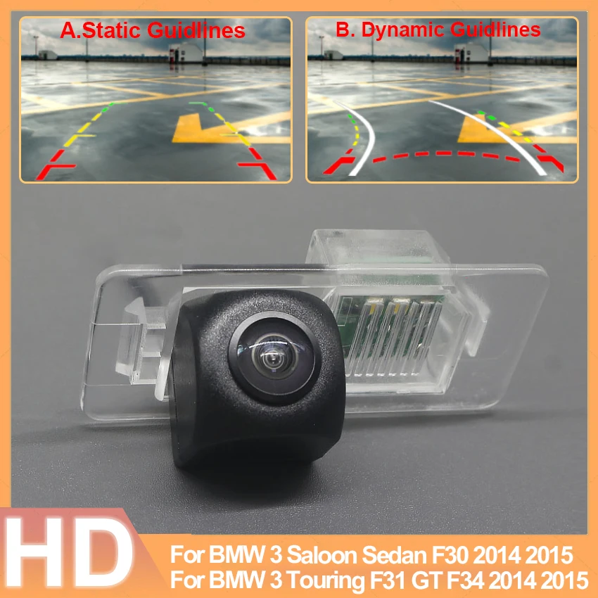 HD CCD Car Rear View Backup Camera Waterproof High quality RCA For BMW 3 Touring F31 GT F34 Saloon Sedan F30 2014 2015