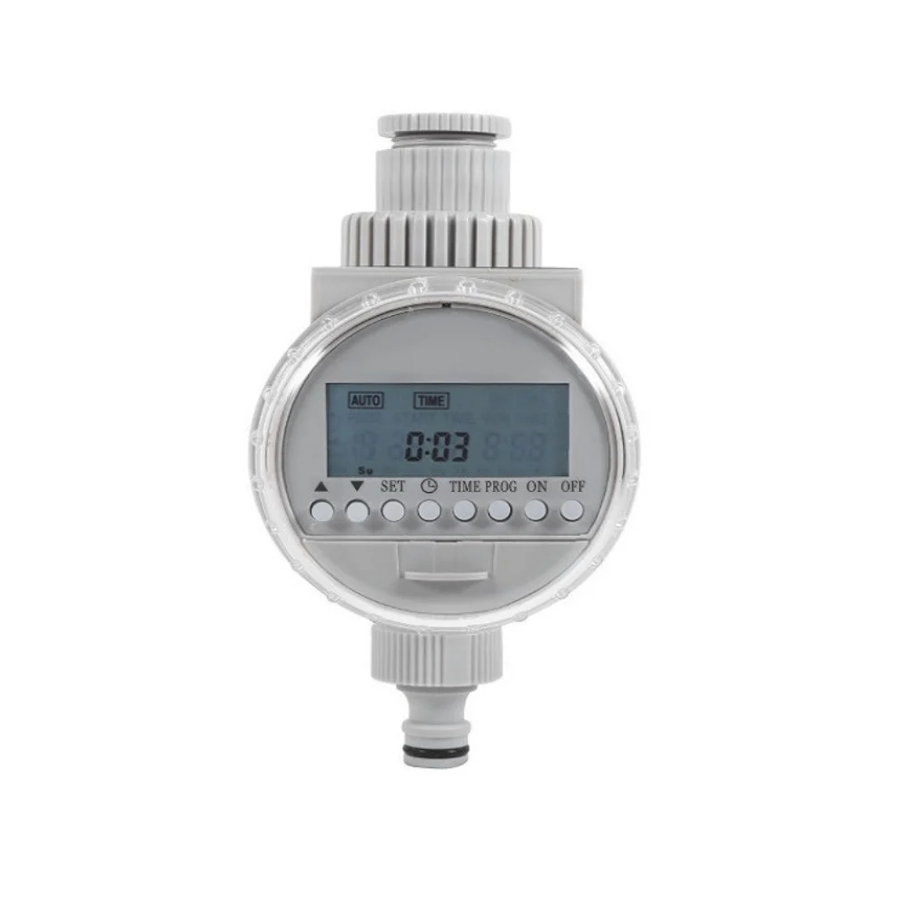 

For Garden Irrigation Controller Solar Powered Auto Watering Timer with LCD Display for Efficient Outdoor Plant Care