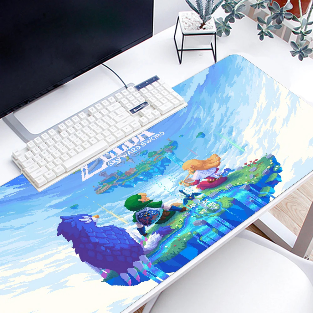 Game T-Tears Of Z-Zelda Mousepad Large Gaming Mouse Pad LockEdge Thickened Computer Keyboard Table Desk Mat