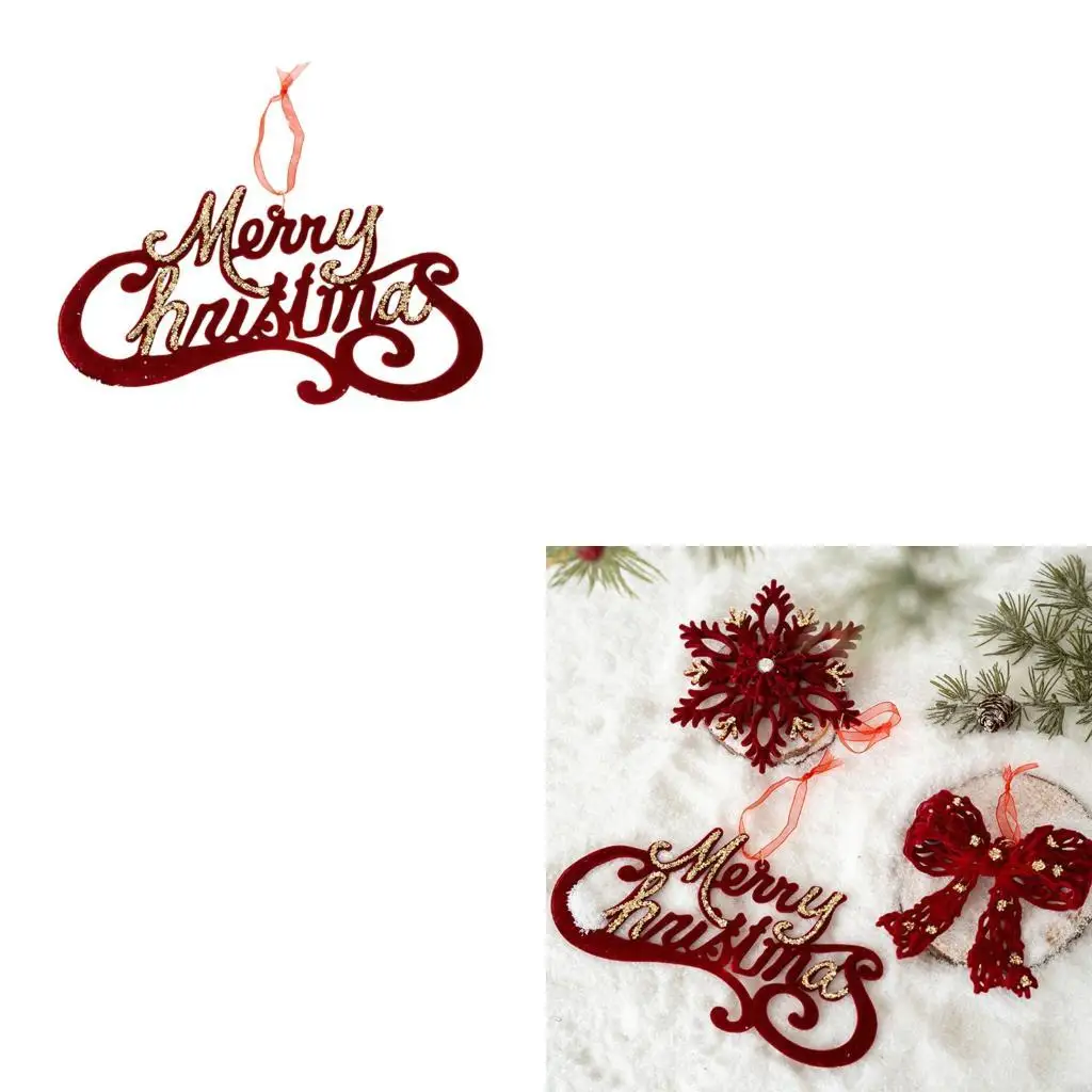 Decorazione natalizia plastica colorata fatta per alberi fatti a mano Ornamento regalo Decori HX6C