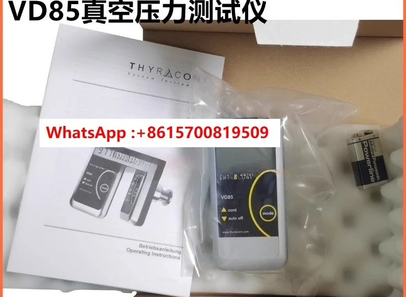 

VD85 Handheld Vacuum Pressure Gauge Absolute Pressure Tester