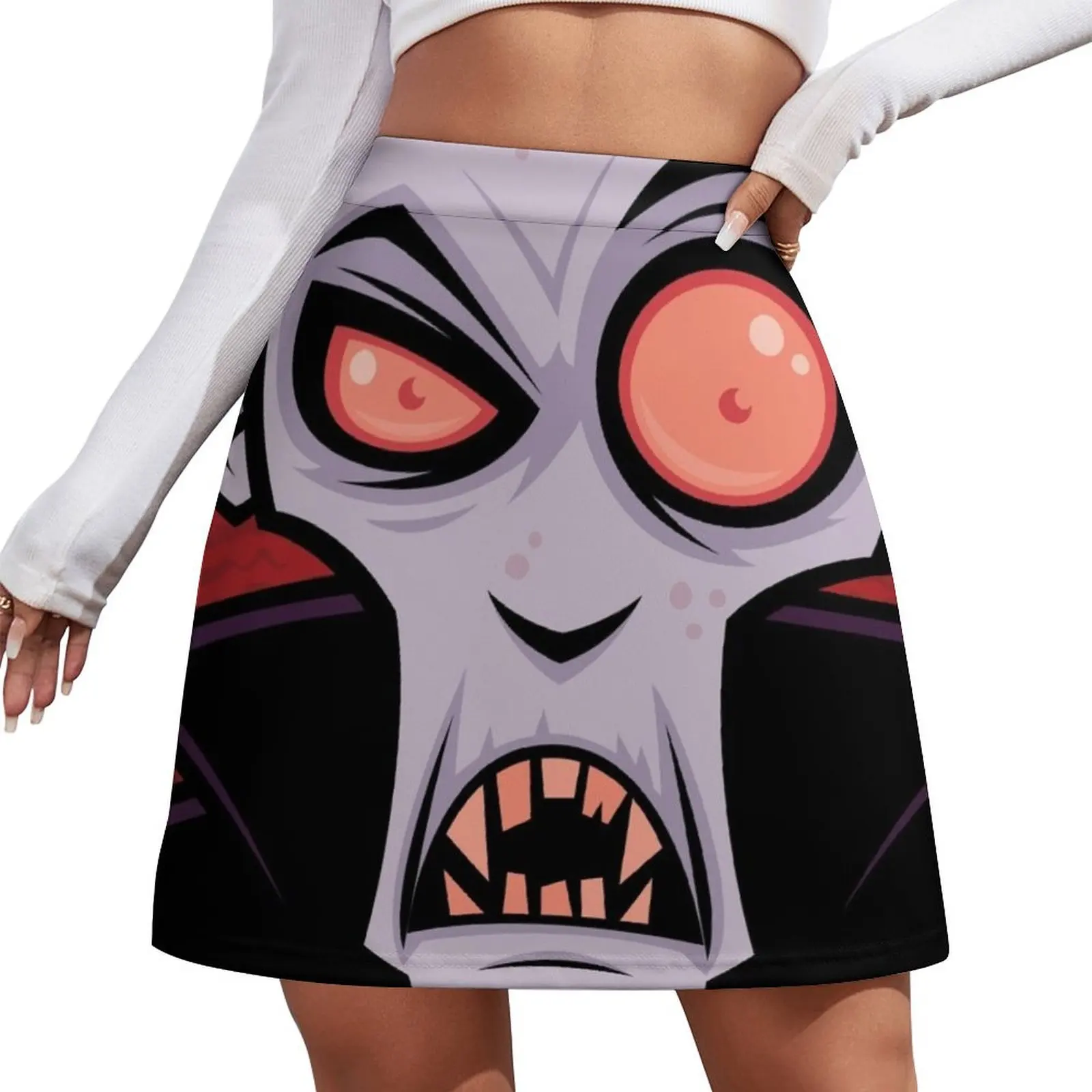 

Count Dracula Mini Skirt korean women's clothes Women's skirt Mini Skirt