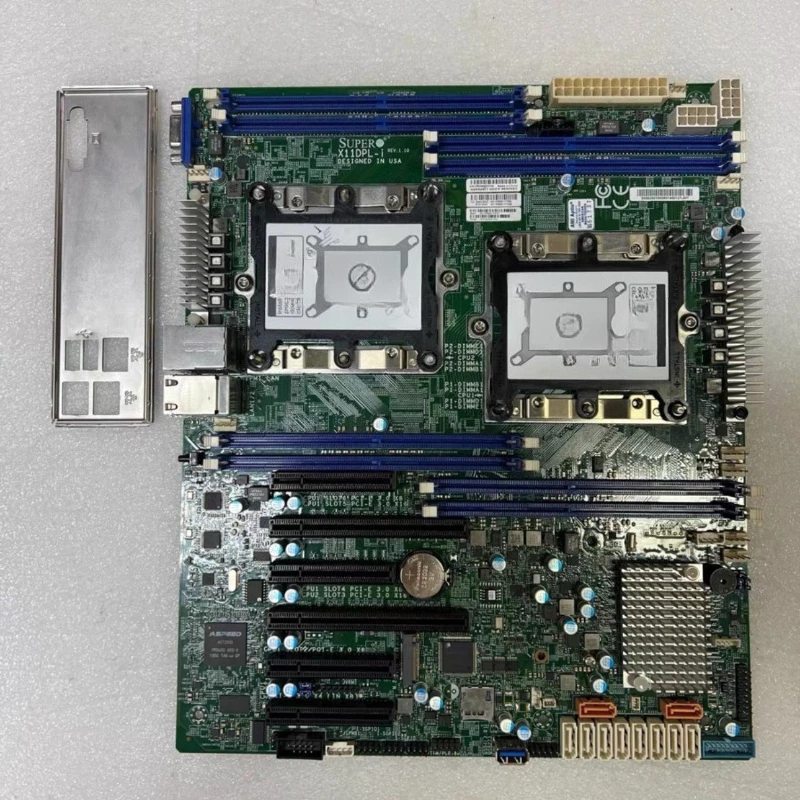 The X11DPL-I supports LGA3647 dual-socket server motherboards