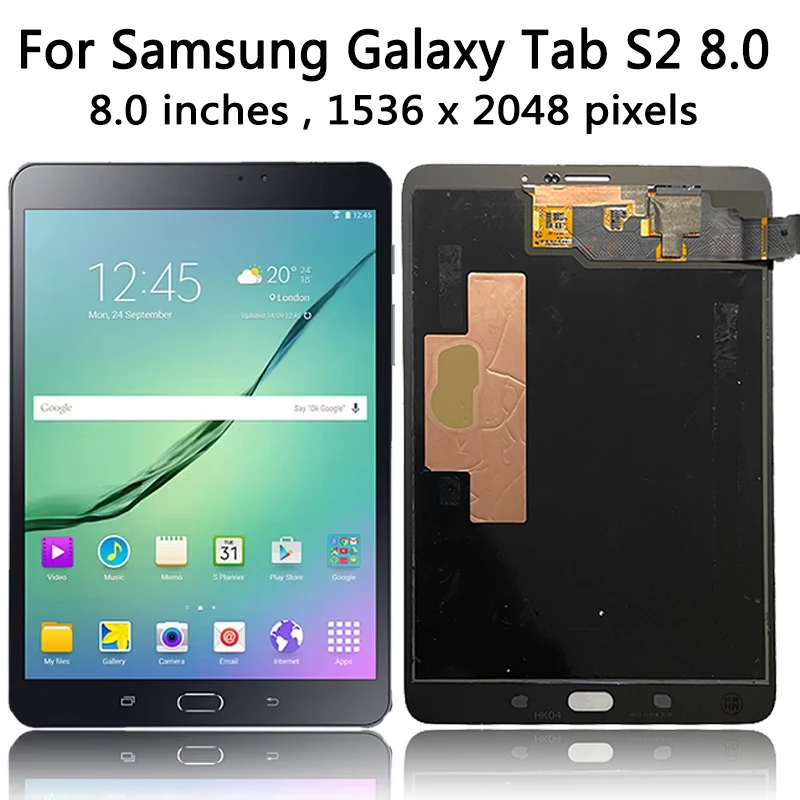 Super AMOLED For Samsung  Tab S2 8.0 T710 T713 T715 T719 LCD Display Touch Screen Digitizer Assembly Replacement