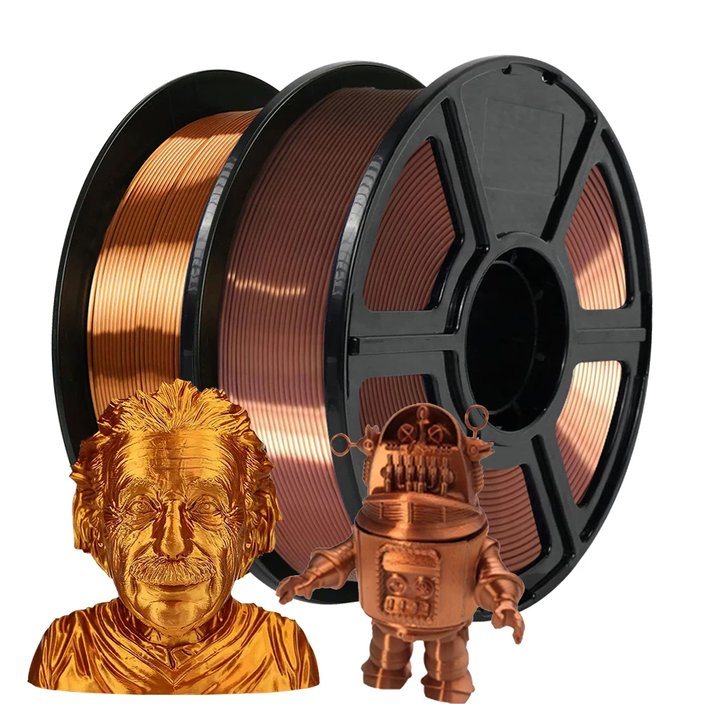 

High - Quality Printing Material PLA 250G Set of PLA Red Copper and Copper 3D Printer Filament