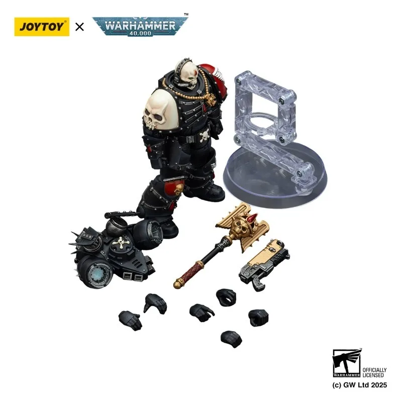 

Special OfferJOYTOY Warhammer 40K 1/18 Action Figure Blood Angels Lemartes With Jump Pack,Blood Crozius Anime figures Toys Molin