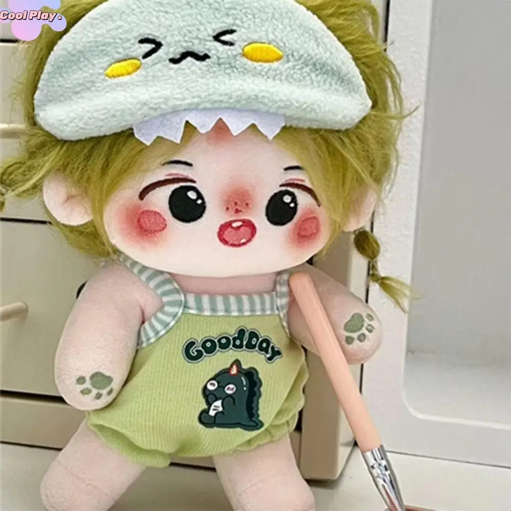 

1 set Dress Up 20cm Cotton Doll Clothes Jumpsuits DIY Clothing Miniature Dress Suit Lovely Mini No Attributes Dolls Clothes