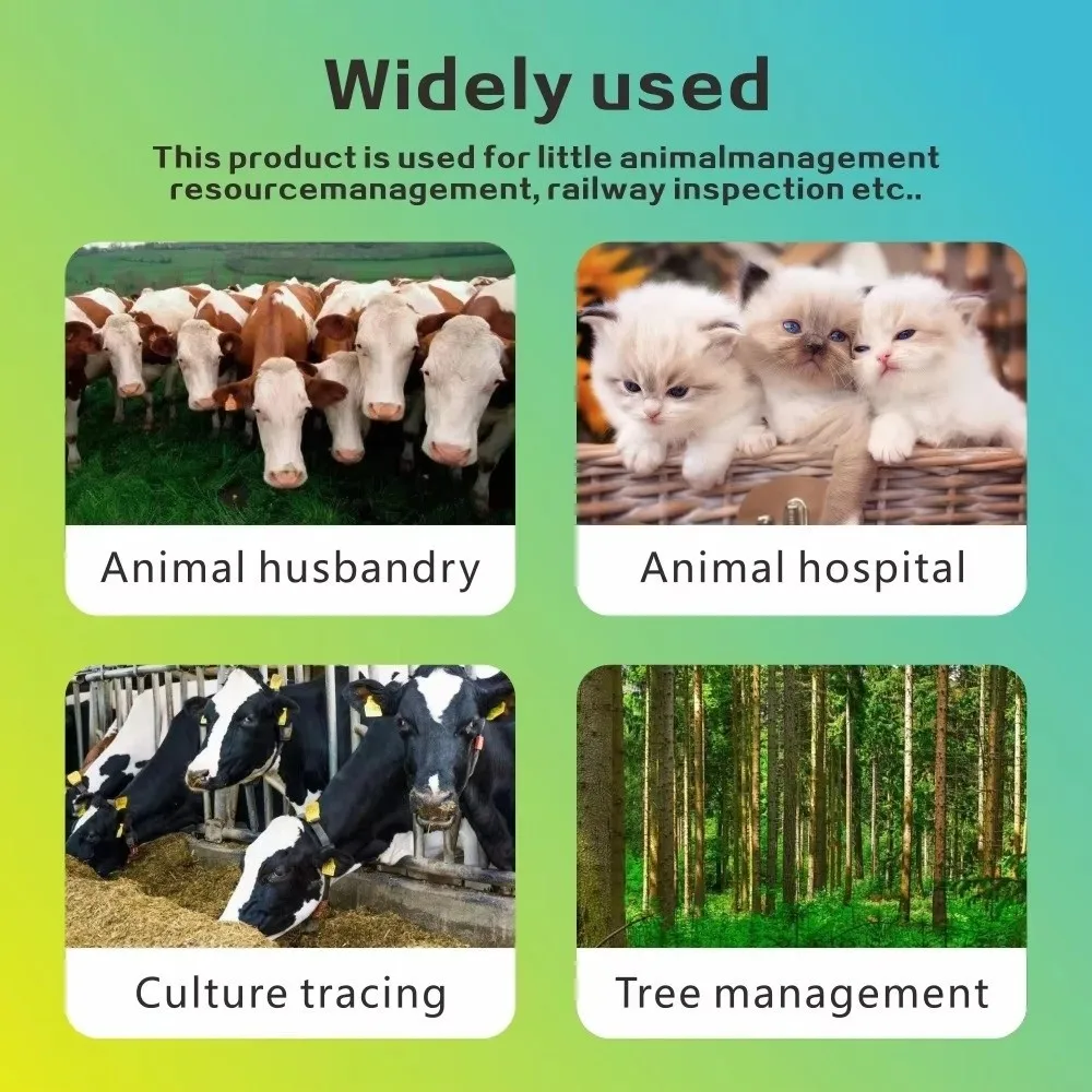 134.2Khz Frequency Animal RFID Reader USB Bluetooth Iso11784/5 Compatible Pet Microchip Scanner Glass Tag Support