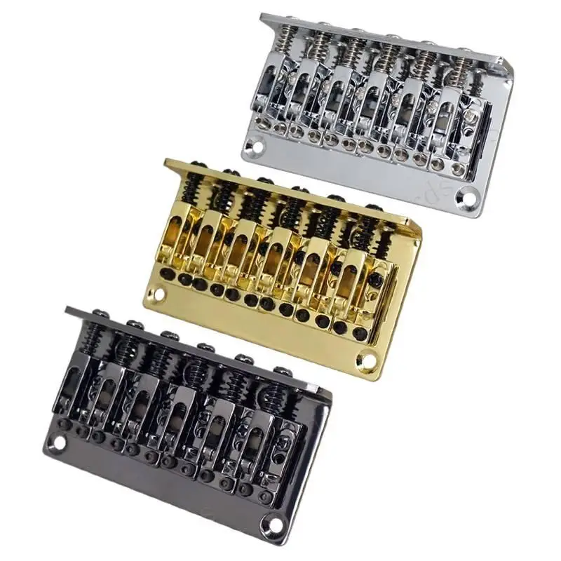 Twelve String Electric Guitar Bridge 12 Strings Guitar Tailpiece Saddle for Musician Replacement Part