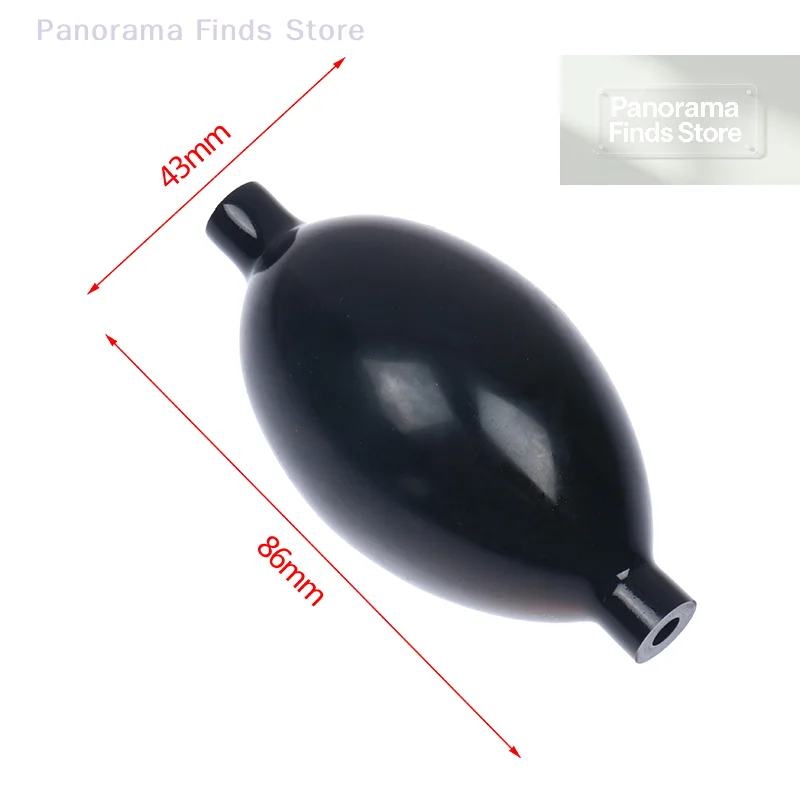 Accessory Latex Sphygmomanometer Tonometer Ball Blood Pressure Cervical Tractor  Air Inflation Balloon Bulb Pump Valve