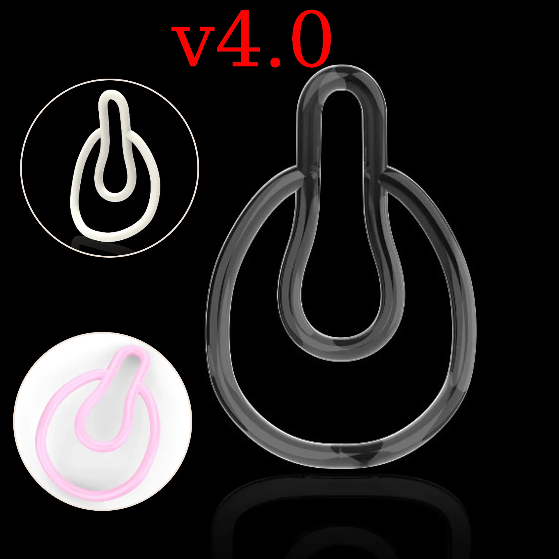 2025 New Upgraded V4.0 Sissy FUFU Clip Male To Female Vagina Styling Cock Cage Imitation Female Pussy Training Clip Adult 18+콕링