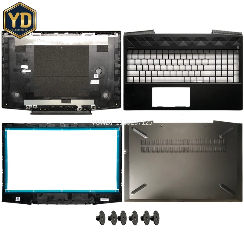 YD NEW For Pavilion 15 15-CX TPN-C133 L20315-001 L20313-001 L20314-001 Laptop LCD Back Cover/Front Bezel/Palmrest Upper/BOTTOM C