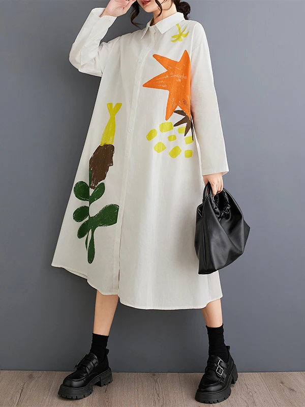 

Sweet Loose Long Sve irt Dr Женский повседневный простой комбинезон для поездок на работу Весна-Осень Новый лоскутный повседневный ветер для девочек Dr