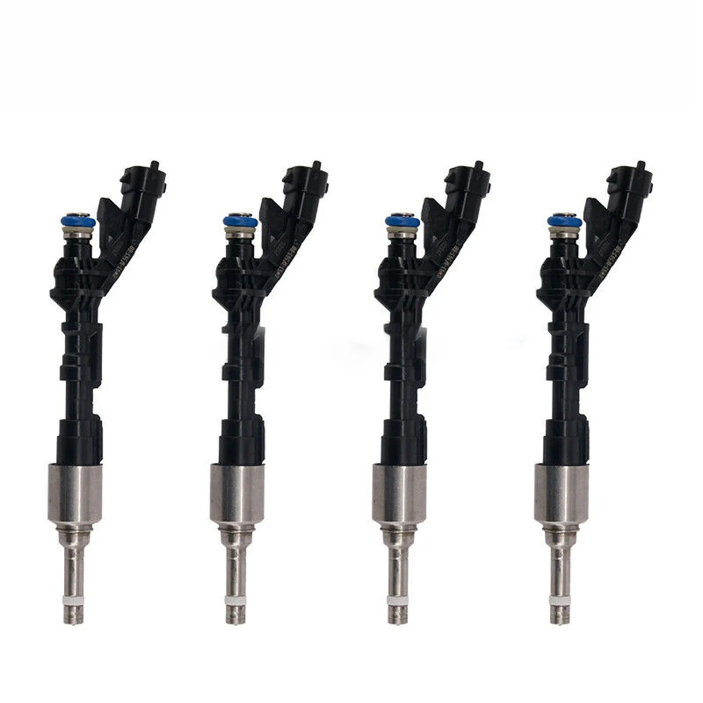 4pcs 0261500298 8W93-9F593-BB 8W939F593BB Fuel Injector for Jaguar XJR F-Type Land Rover LR4 Range Rover 2010-16