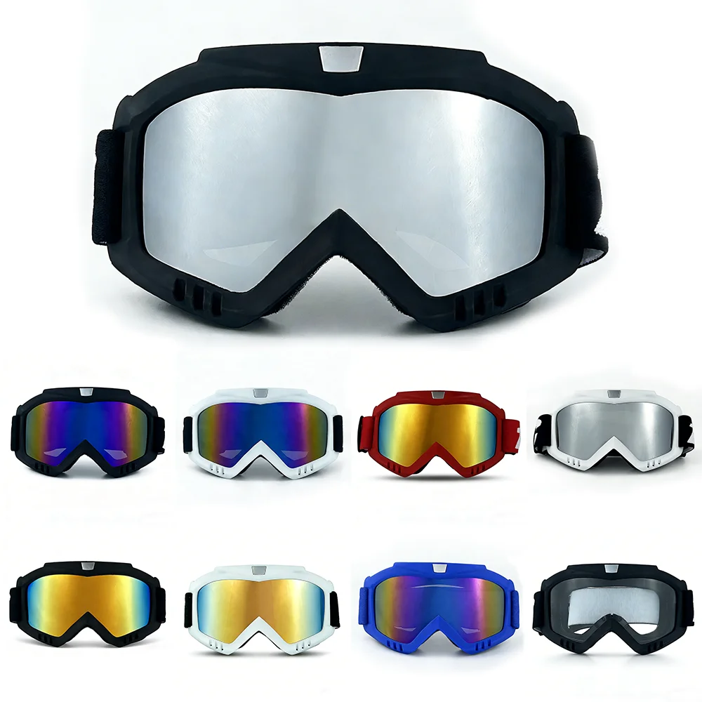 Windproof Dirt Bike Motorcycle Goggles Outdoor Dustproof Motocross War Game Hunting Cycling Mounteering Goggles