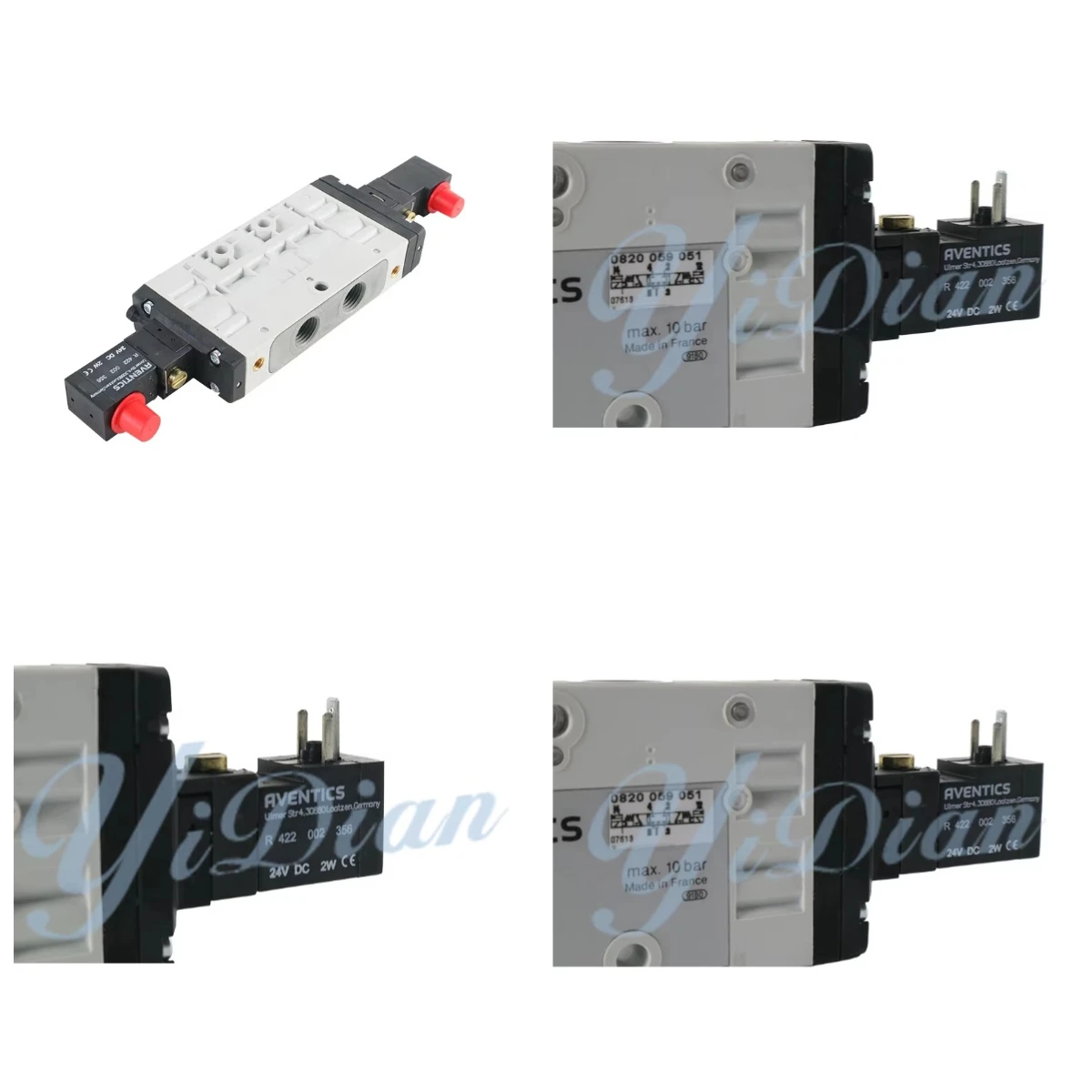 New 4-011-04-1312 Woodworking Parts Pneumatic Directional Valve AVENTICS 0820-059-051 For Homag Machine